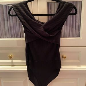 Zara black bodysuit
